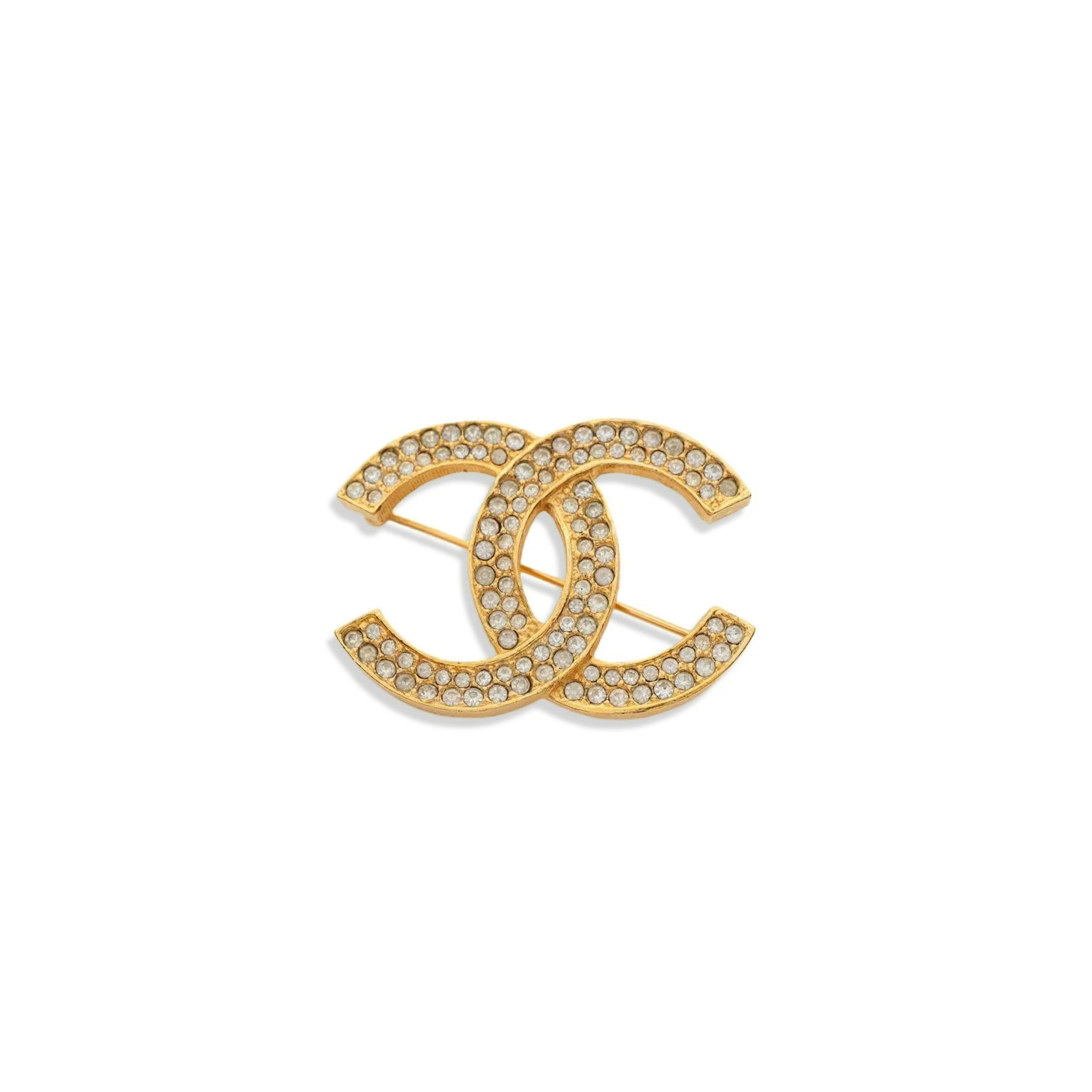 CHANEL CC LOGO BROOCH 896396